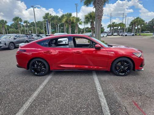 Red 2026 Acura Integra A-Spec Technology