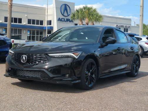Black 2026 Acura Integra w/A-Spec Package