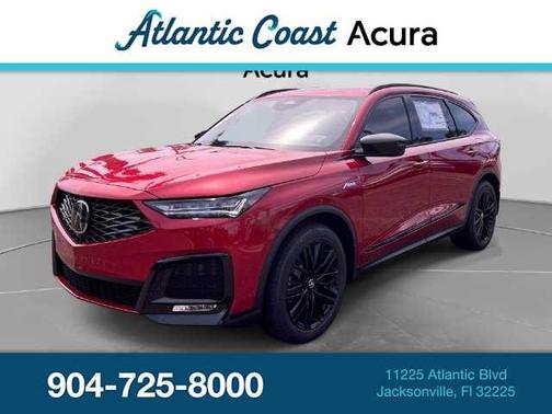 Red 2026 Acura MDX A-Spec Advance Package