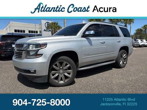 Silver 2015 Chevrolet Tahoe LTZ