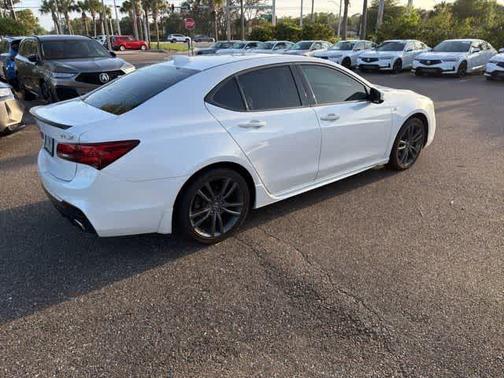 White 2019 Acura TLX V6 Technology & A-Spec