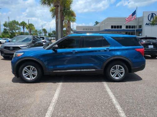 Blue 2020 Ford Explorer XLT