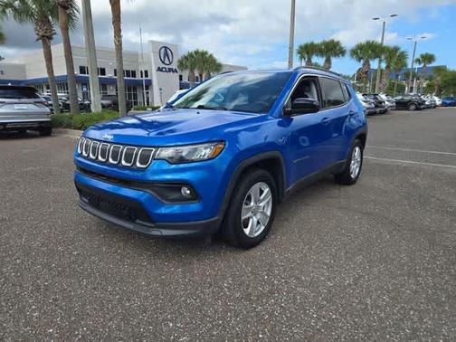 Laser Blue 2022 Jeep Compass Latitude