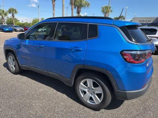 Laser Blue 2022 Jeep Compass Latitude