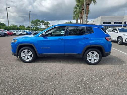 Laser Blue 2022 Jeep Compass Latitude