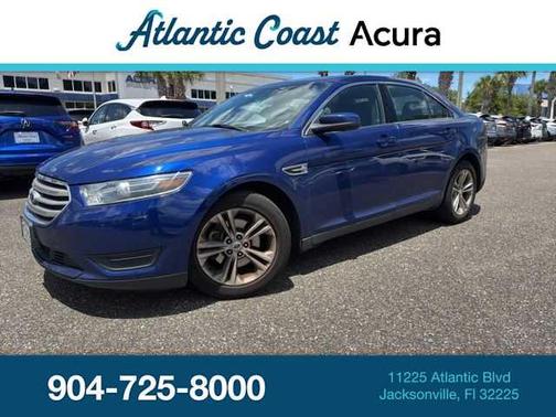 Blue 2015 Ford Taurus SEL