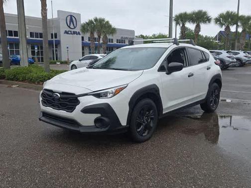 Crystal White Pearl 2024 Subaru Crosstrek Base