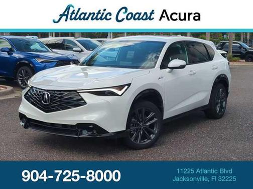 White 2025 Acura ADX A-Spec