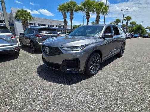 Gray 2026 Acura MDX A-Spec