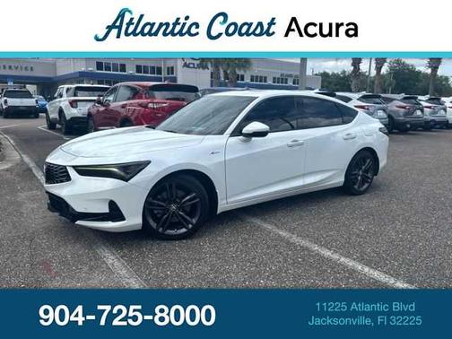 White 2023 Acura Integra A-Spec Technology