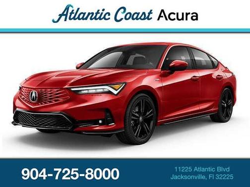 Red 2026 Acura Integra w/A-Spec Package