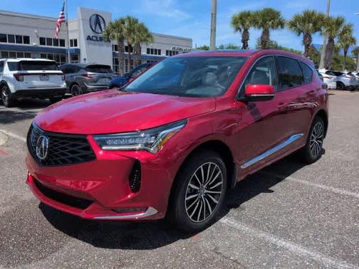 Red 2026 Acura RDX ADVANCE PACKAGE