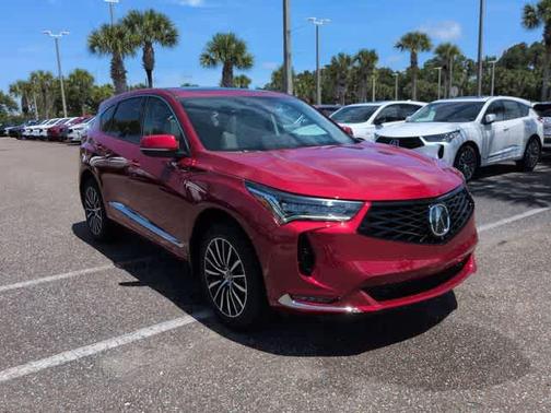 Red 2026 Acura RDX ADVANCE PACKAGE