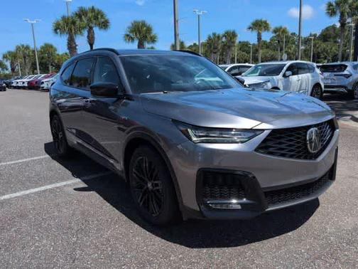 Gray 2026 Acura MDX A-Spec Advance Package