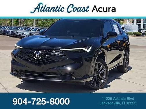 Black 2025 Acura ADX A-Spec