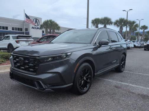 Meteorite Gray Metallic 2023 Honda CR-V Hybrid Sport