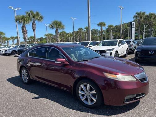 Red 2013 Acura TL 3.5
