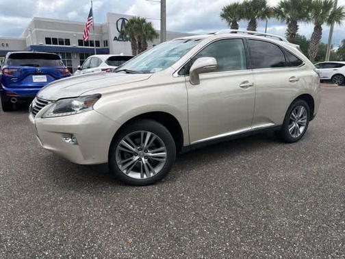 Beige 2015 Lexus RX 350