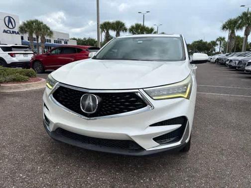 White 2019 Acura RDX Advance Package