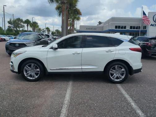 White 2019 Acura RDX Advance Package