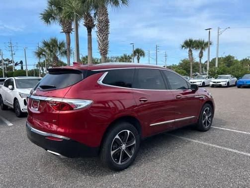 Red 2022 Buick Enclave Essence