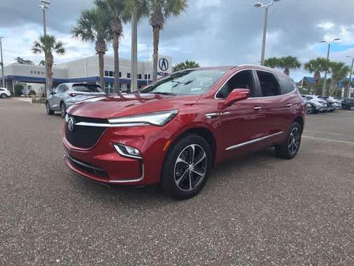 Red 2022 Buick Enclave Essence