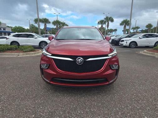 Red 2022 Buick Enclave Essence