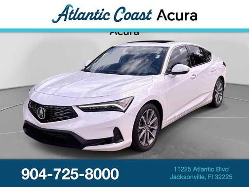 White 2024 Acura Integra Base