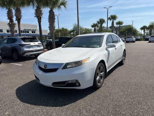 White 2012 Acura TL 3.5 Advance