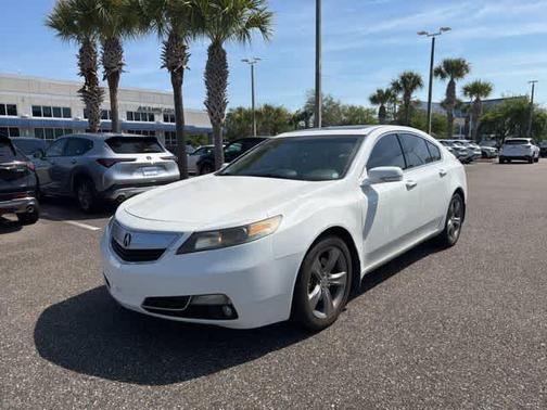White 2012 Acura TL 3.5 Advance