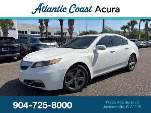 White 2012 Acura TL 3.5 Advance