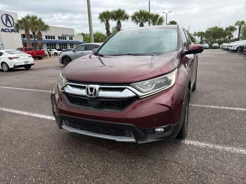 Basque Red Pearl II 2019 Honda CR-V EX-L