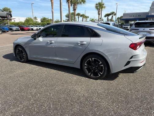 Gray 2021 Kia K5 GT-Line