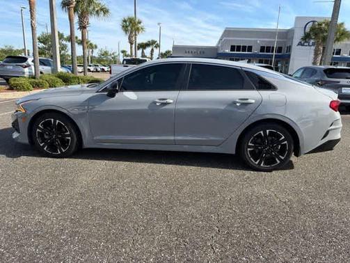 Gray 2021 Kia K5 GT-Line