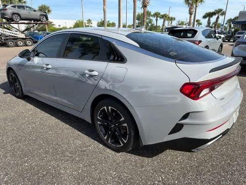 Gray 2021 Kia K5 GT-Line