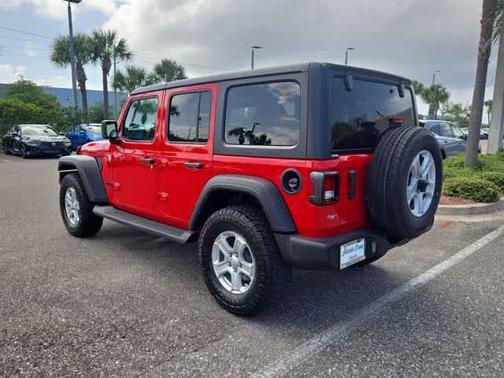 Red 2021 Jeep Wrangler Unlimited Sport