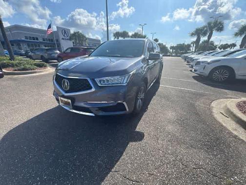 Gray 2020 Acura MDX 3.5L