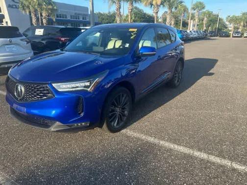 Apex Blue Pearl 2023 Acura RDX A-Spec Advance