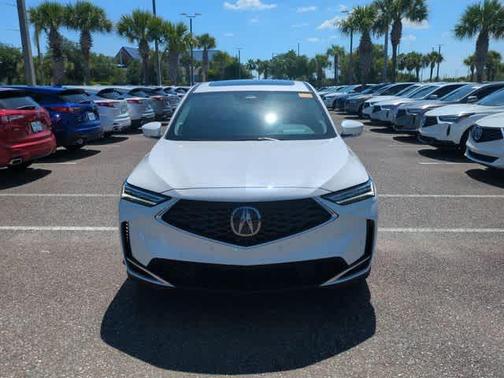 White 2025 Acura MDX Technology