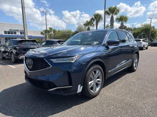 Blue 2025 Acura MDX Base