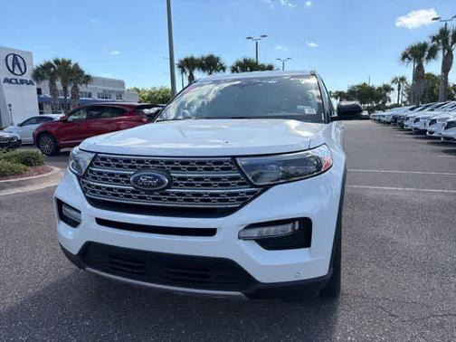 White 2021 Ford Explorer Limited