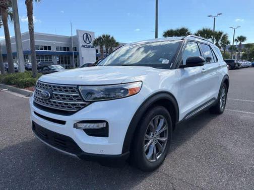 White 2021 Ford Explorer Limited
