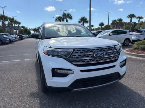 White 2021 Ford Explorer Limited