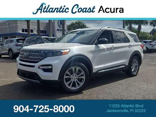 White 2021 Ford Explorer Limited