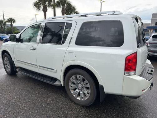Pearl White 2015 Nissan Armada Platinum