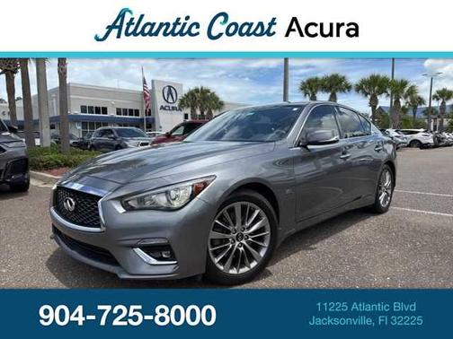 Graphite Shadow 2019 INFINITI Q50 3.0t LUXE
