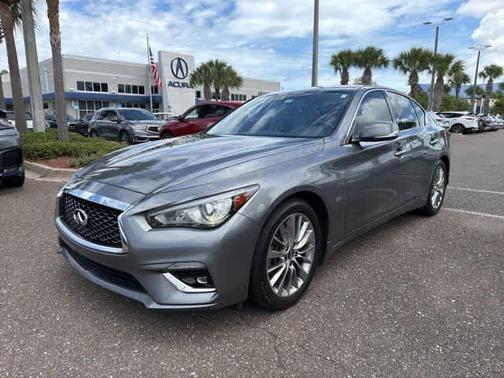 Graphite Shadow 2019 INFINITI Q50 3.0t LUXE