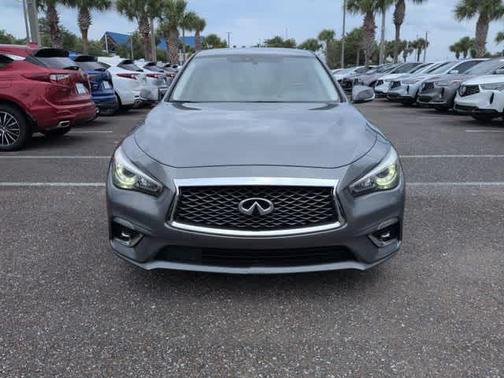 Graphite Shadow 2019 INFINITI Q50 3.0t LUXE