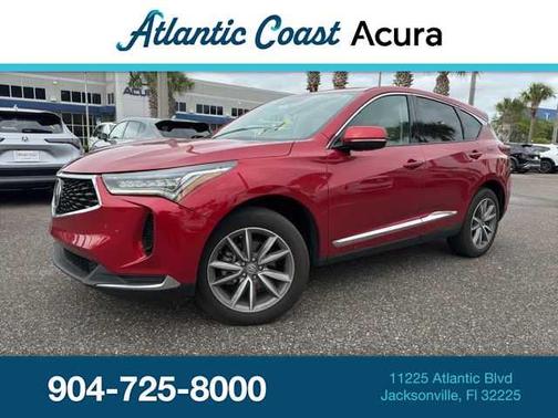 Red 2023 Acura RDX Technology Package