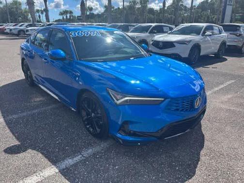 Blue 2026 Acura Integra A-Spec Technology